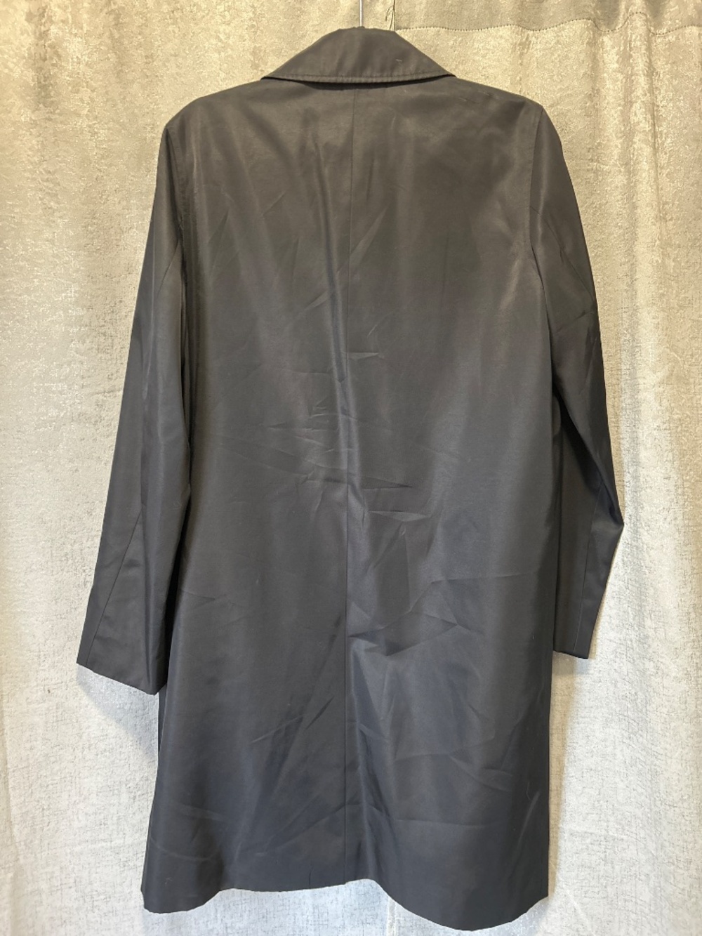 LAUREN RALPH LAUREN BLACK TRENCH COAT SIZE SMALL - Picture 14 of 16